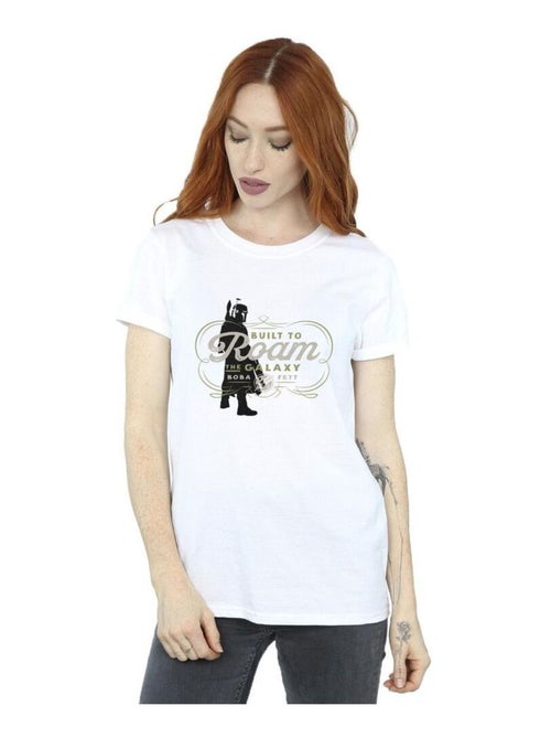 Star Wars - T-shirt THE BOOK OF BOBA FETT BUILT TO ROAM - Kiabi