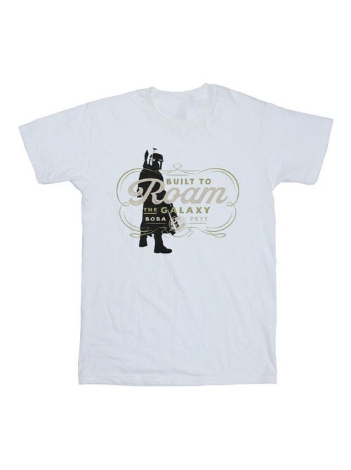 Star Wars - T-shirt THE BOOK OF BOBA FETT BUILT TO ROAM - Kiabi Star Wars - T-shirt THE BOOK OF BOBA FETT BUILT TO ROAM - Kiabi