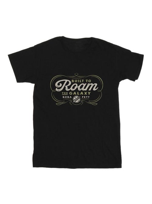 Star Wars - T-shirt THE BOOK OF BOBA FETT BUILT TO ROAM - Kiabi Star Wars - T-shirt THE BOOK OF BOBA FETT BUILT TO ROAM - Kiabi