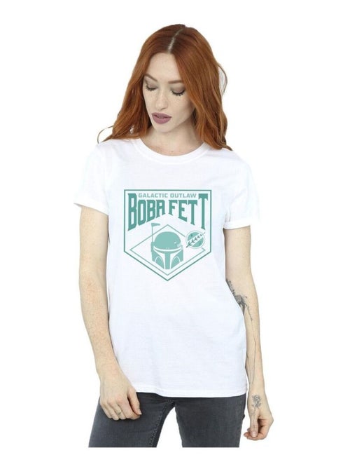 Star Wars - T-shirt THE BOOK OF BOBA FETT GALACTIC - Kiabi