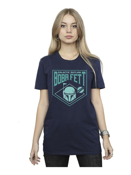Star Wars - T-shirt THE BOOK OF BOBA FETT GALACTIC - Kiabi