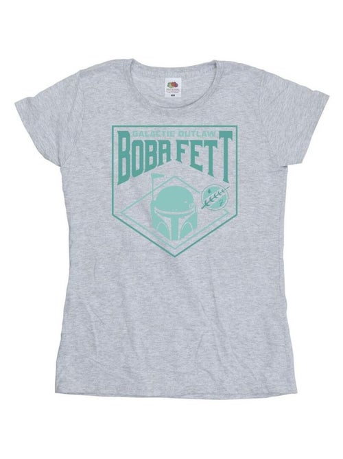 Star Wars - T-shirt THE BOOK OF BOBA FETT GALACTIC - Kiabi