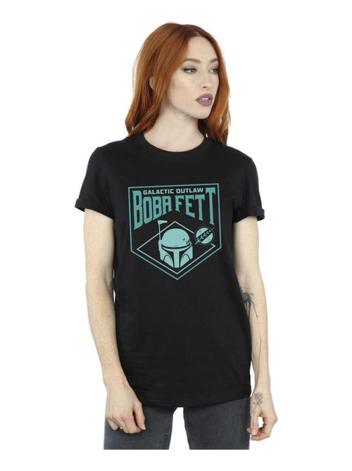 Star Wars - T-shirt THE BOOK OF BOBA FETT GALACTIC - Kiabi
