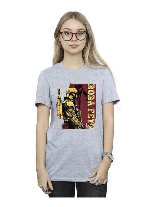 Star Wars - T-shirt THE BOOK OF BOBA FETT - Kiabi