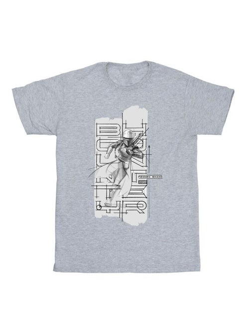 Star Wars - T-shirt THE BOOK OF BOBA FETT - Kiabi