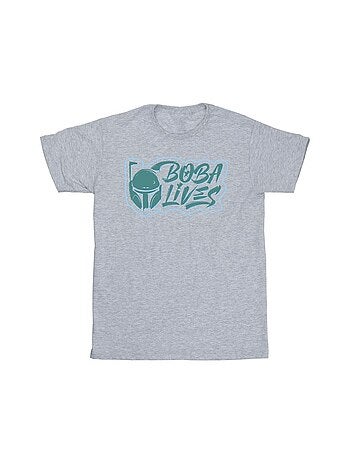 Star Wars - T-shirt THE BOOK OF BOBA FETT LIVES