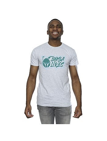Star Wars - T-shirt THE BOOK OF BOBA FETT LIVES
