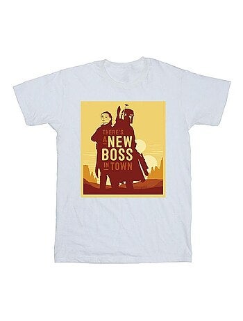 Star Wars - T-shirt THE BOOK OF BOBA FETT NEW BOSS