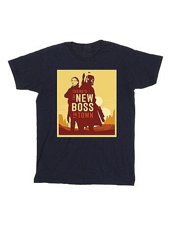 Star Wars - T-shirt THE BOOK OF BOBA FETT NEW BOSS