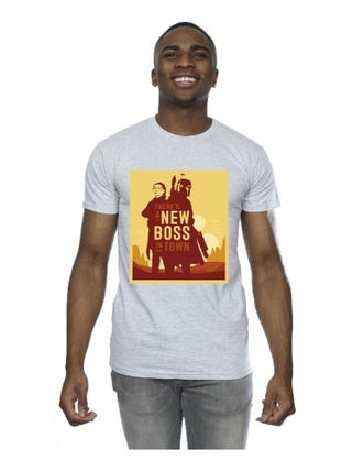 Star Wars - T-shirt THE BOOK OF BOBA FETT NEW BOSS
