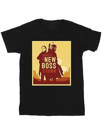 Star Wars - T-shirt THE BOOK OF BOBA FETT NEW BOSS