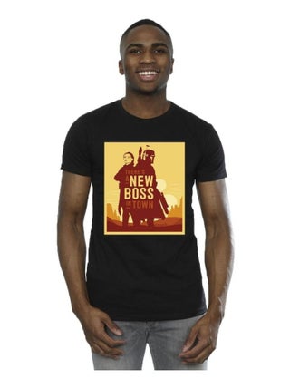 Star Wars - T-shirt THE BOOK OF BOBA FETT NEW BOSS