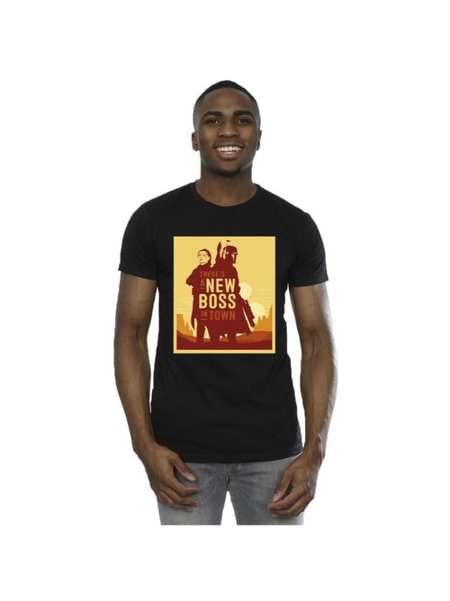 Star Wars - T-shirt THE BOOK OF BOBA FETT NEW BOSS - Kiabi