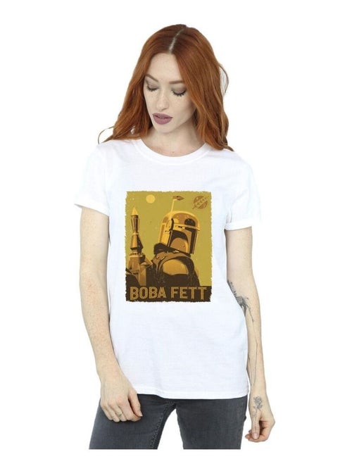 Star Wars - T-shirt THE BOOK OF BOBA FETT PLANETARY STARE - Kiabi