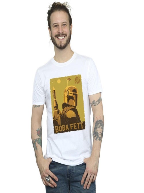 Star Wars - T-shirt THE BOOK OF BOBA FETT PLANETARY STARE - Kiabi