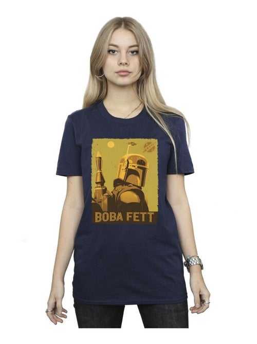 Star Wars - T-shirt THE BOOK OF BOBA FETT PLANETARY STARE - Kiabi
