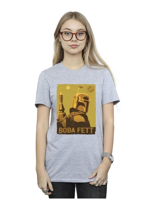 Star Wars - T-shirt THE BOOK OF BOBA FETT PLANETARY STARE - Kiabi