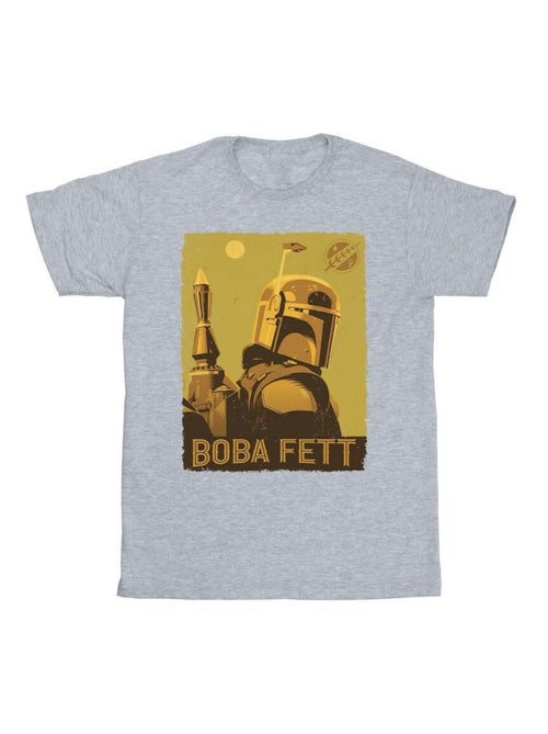 Star Wars - T-shirt THE BOOK OF BOBA FETT PLANETARY STARE - Kiabi