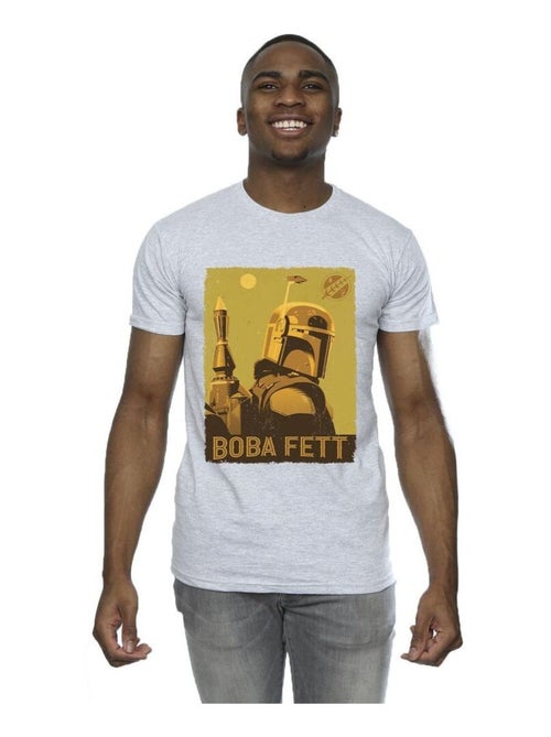 Star Wars - T-shirt THE BOOK OF BOBA FETT PLANETARY STARE - Kiabi