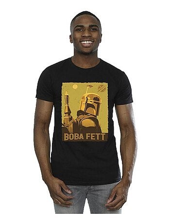 Star Wars - T-shirt THE BOOK OF BOBA FETT PLANETARY STARE