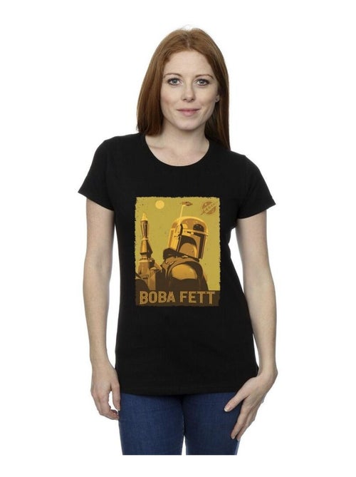 Star Wars - T-shirt THE BOOK OF BOBA FETT PLANETARY STARE - Kiabi