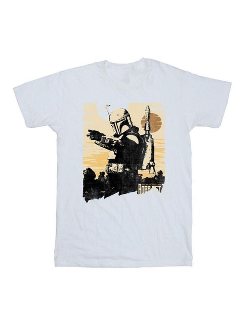 Star Wars - T-shirt THE BOOK OF BOBA FETT POINTS - Kiabi