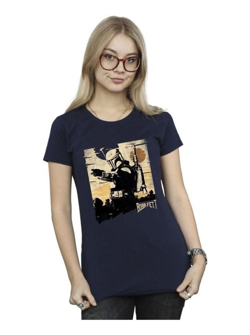 Star Wars - T-shirt THE BOOK OF BOBA FETT POINTS - Kiabi