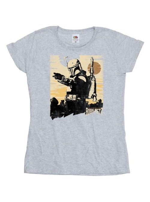 Star Wars - T-shirt THE BOOK OF BOBA FETT POINTS - Kiabi
