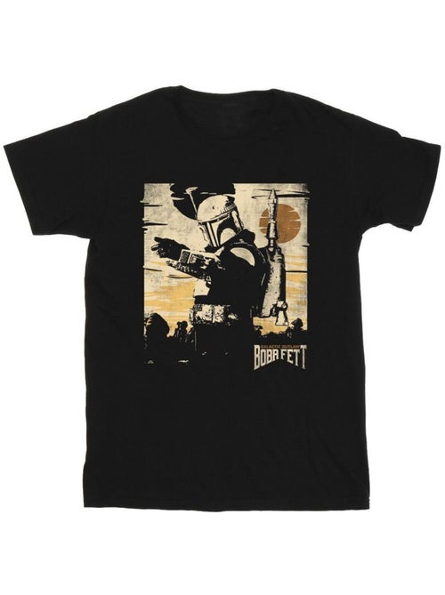Star Wars - T-shirt THE BOOK OF BOBA FETT POINTS - Kiabi