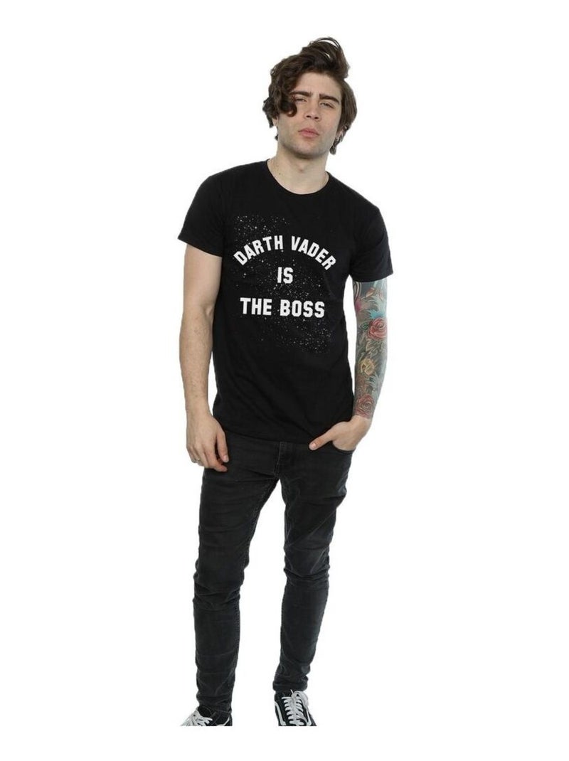 Star Wars - T-shirt THE BOSS Noir - Kiabi