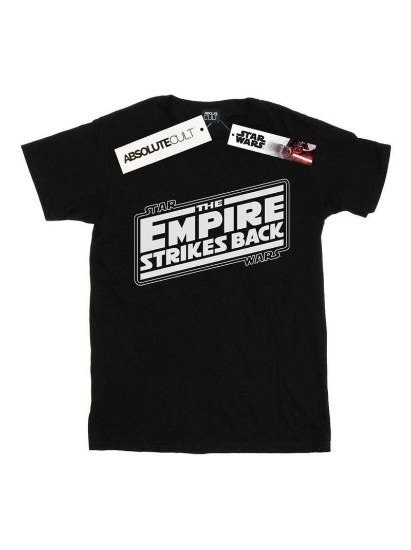 Star Wars - T-shirt THE EMPIRE STRIKES BACK Noir - Kiabi