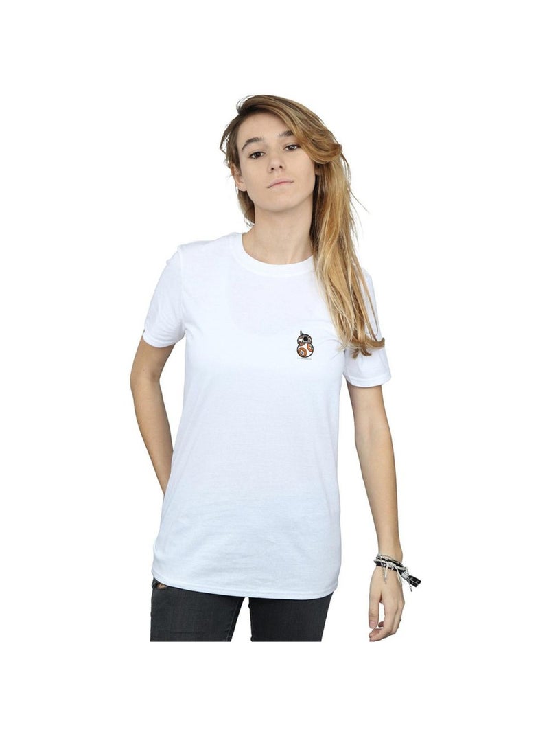 Star Wars - T-shirt THE FORCE AWAKENS Blanc - Kiabi
