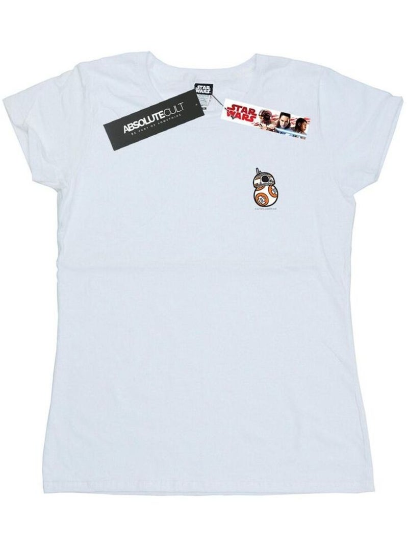 Star Wars - T-shirt THE FORCE AWAKENS Blanc - Kiabi