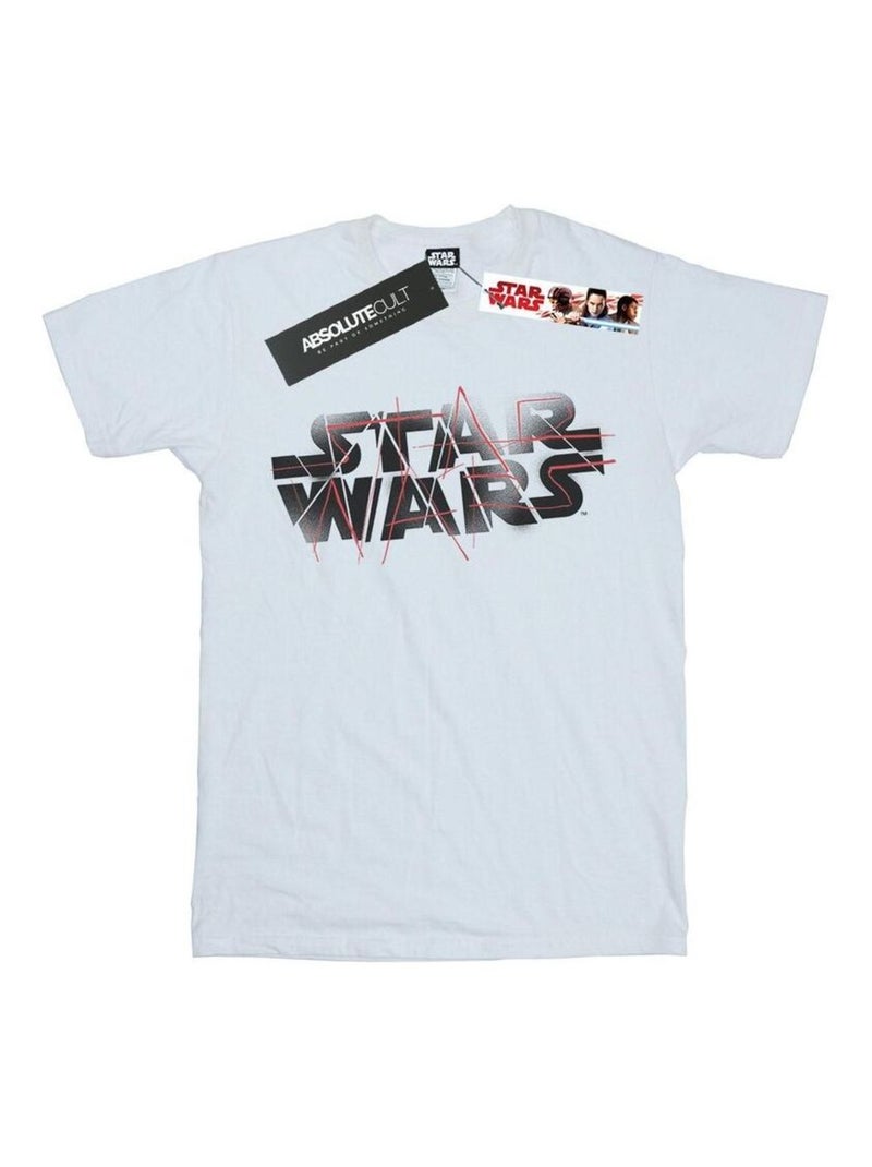 Star Wars - T-shirt THE LAST JEDI Blanc - Kiabi