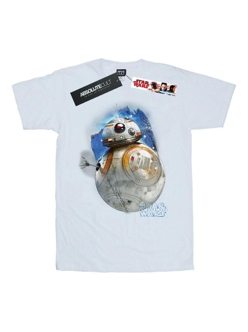 Star Wars - T-shirt THE LAST JEDI Blanc - Kiabi