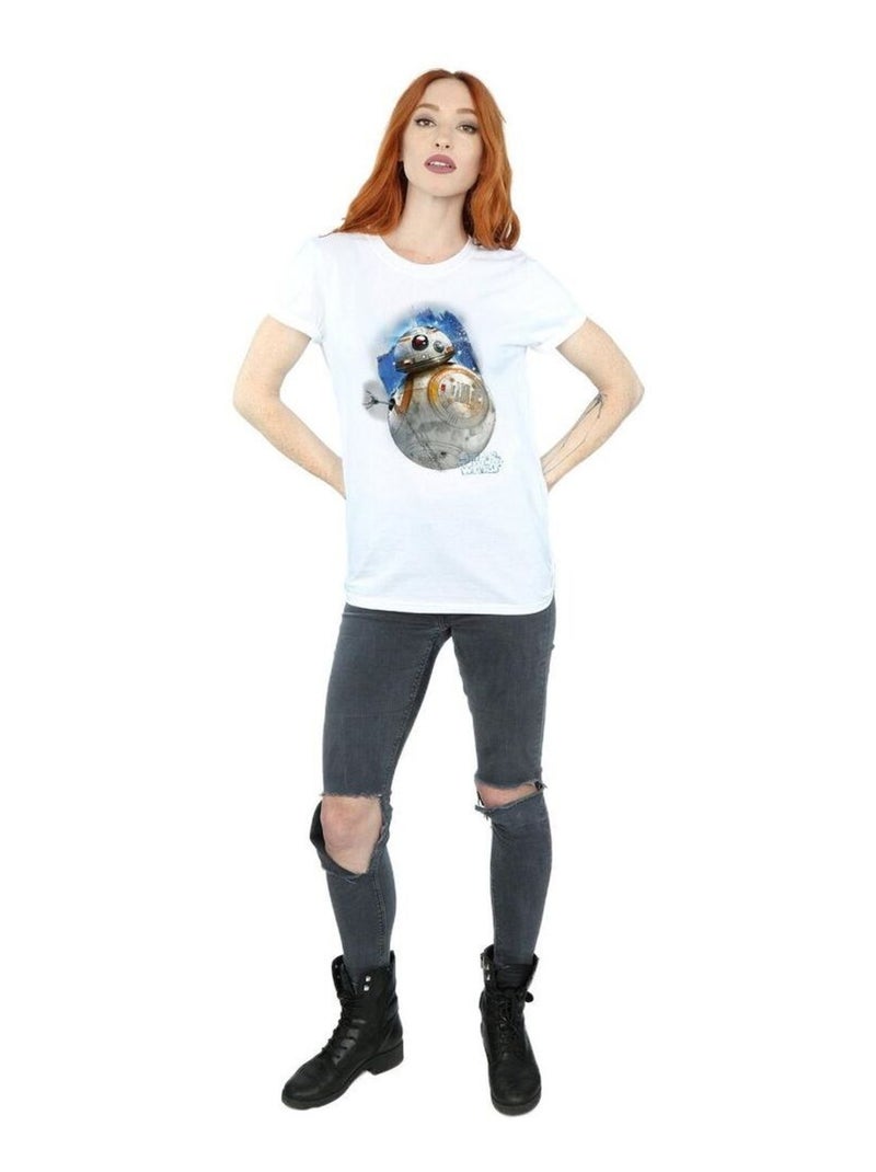 Star Wars - T-shirt THE LAST JEDI Blanc - Kiabi