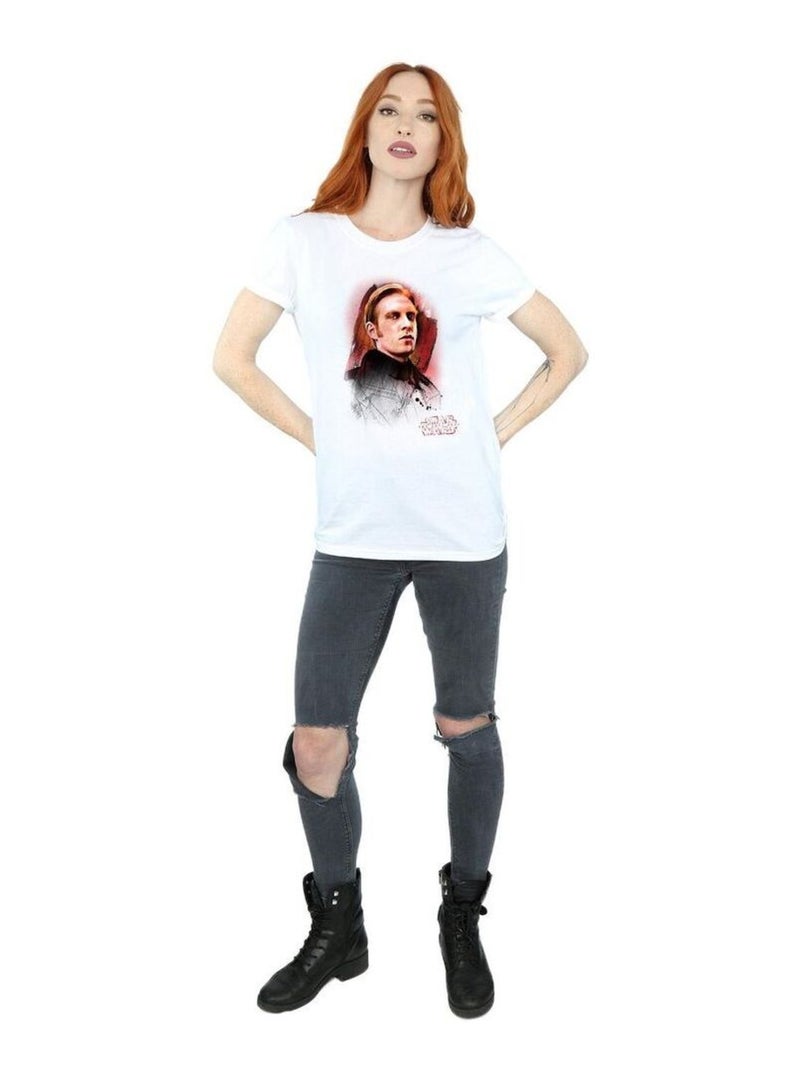 Star Wars - T-shirt THE LAST JEDI Blanc - Kiabi