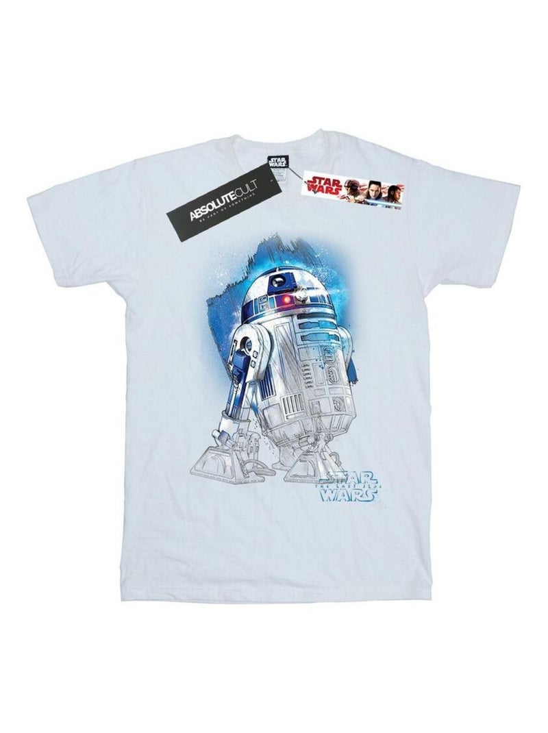 Star Wars - T-shirt THE LAST JEDI Blanc - Kiabi