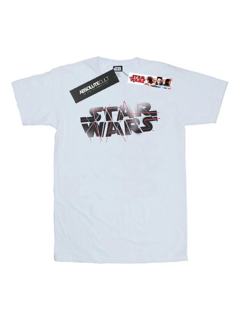 Star Wars - T-shirt THE LAST JEDI Blanc - Kiabi