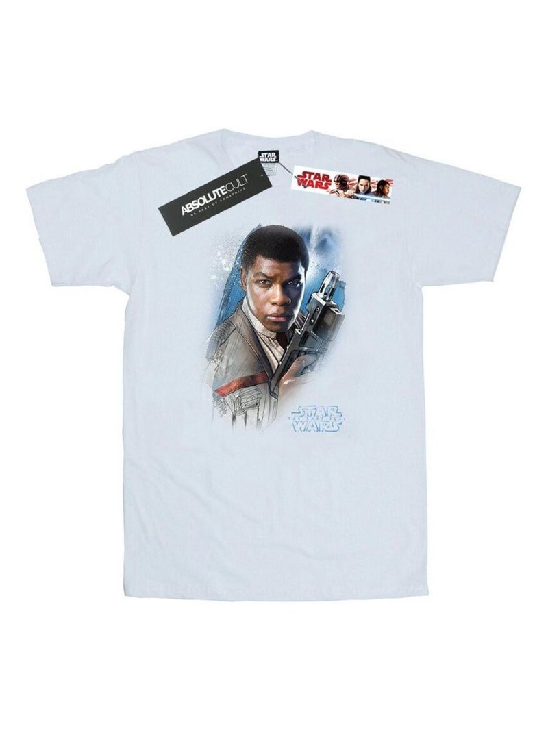 Star Wars - T-shirt THE LAST JEDI Blanc - Kiabi