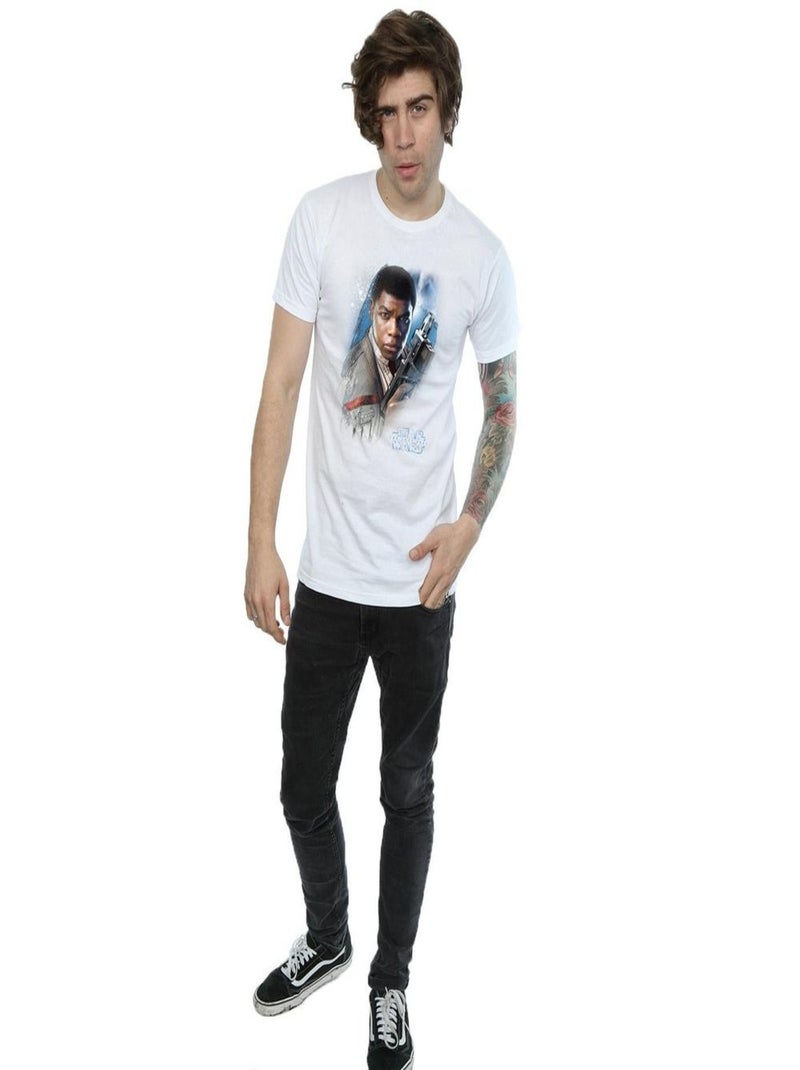 Star Wars - T-shirt THE LAST JEDI Blanc - Kiabi
