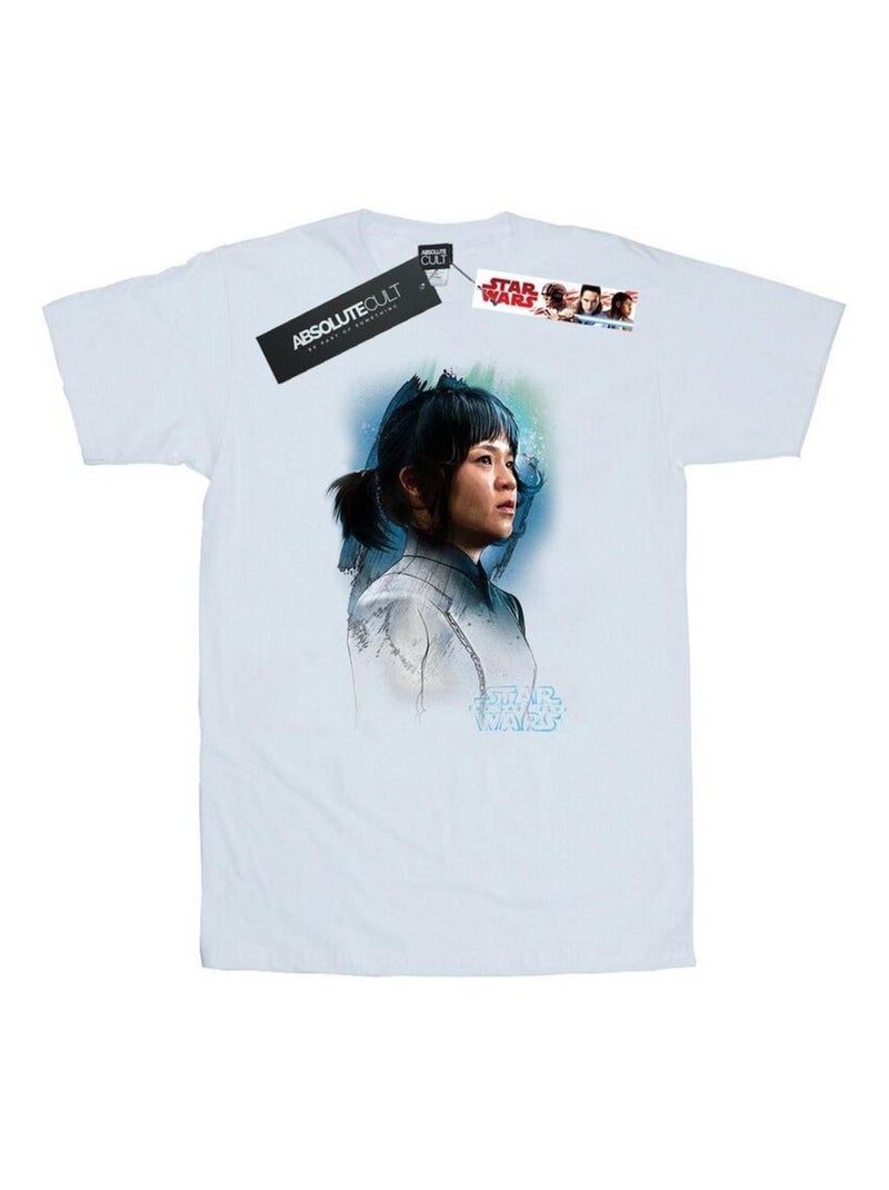 Star Wars - T-shirt THE LAST JEDI Blanc - Kiabi