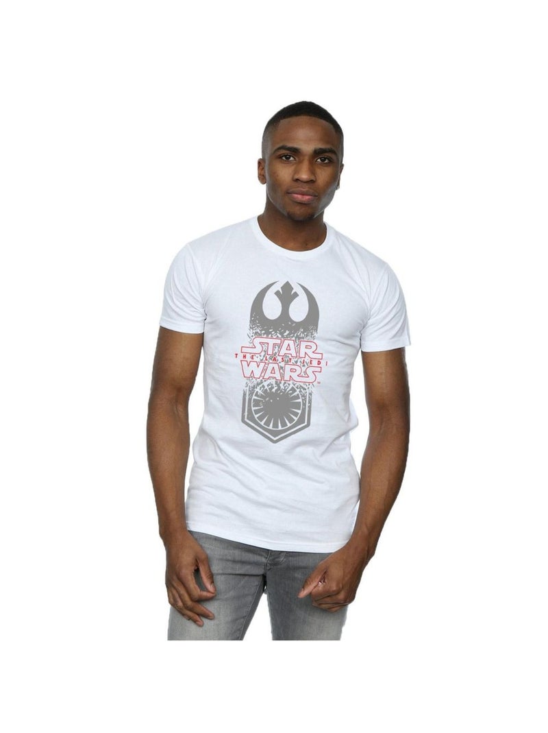 Star Wars - T-shirt THE LAST JEDI Blanc - Kiabi