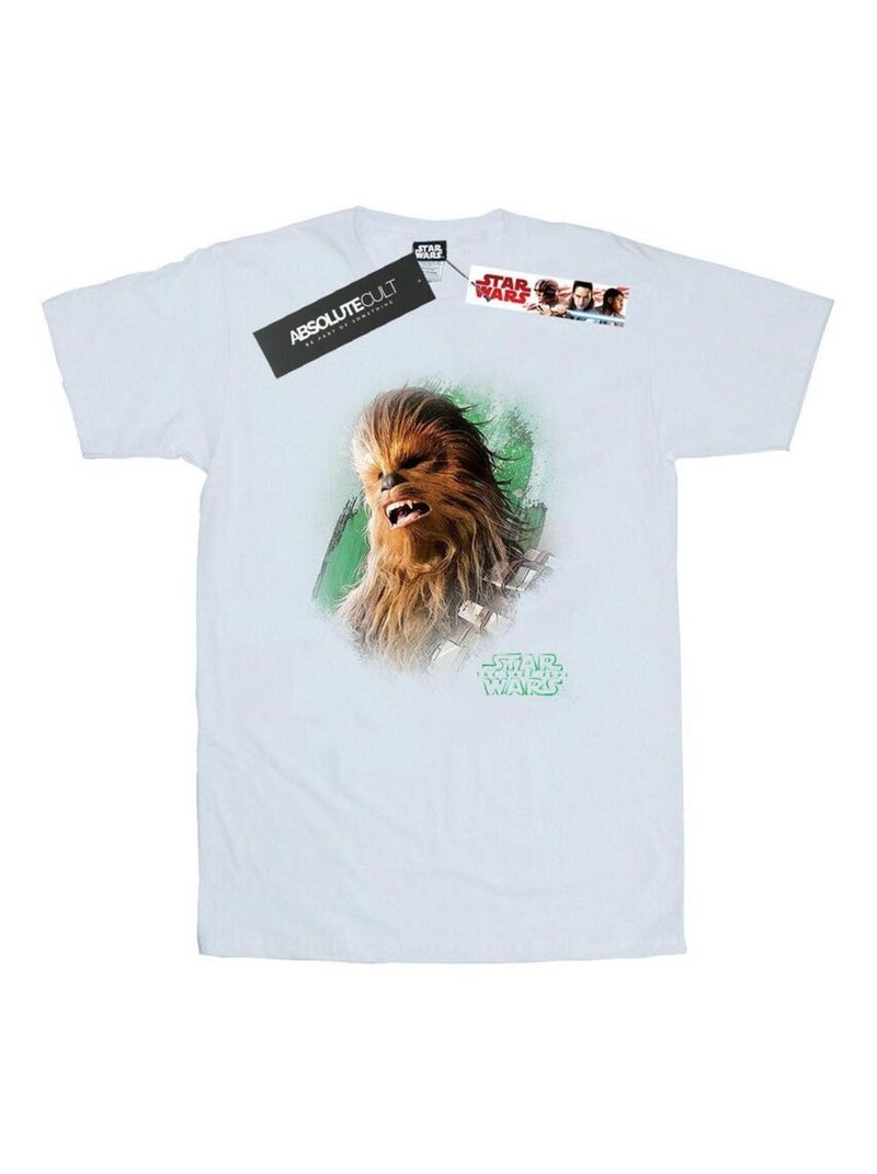 Star Wars - T-shirt THE LAST JEDI Blanc - Kiabi