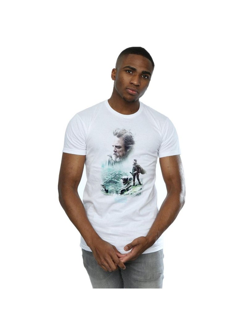 Star Wars - T-shirt THE LAST JEDI Blanc - Kiabi