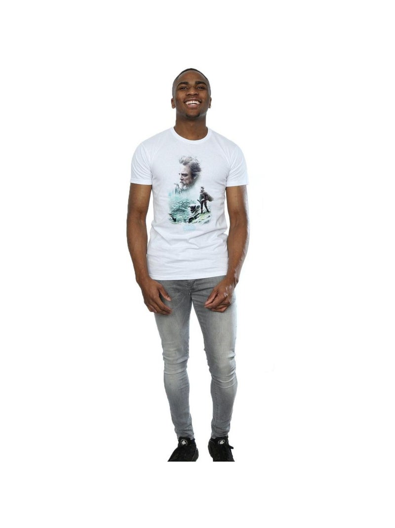 Star Wars - T-shirt THE LAST JEDI Blanc - Kiabi