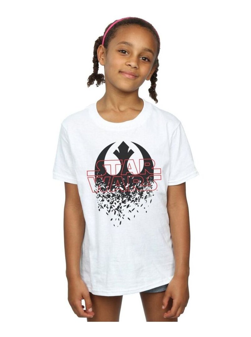 Star Wars - T-shirt THE LAST JEDI Blanc - Kiabi
