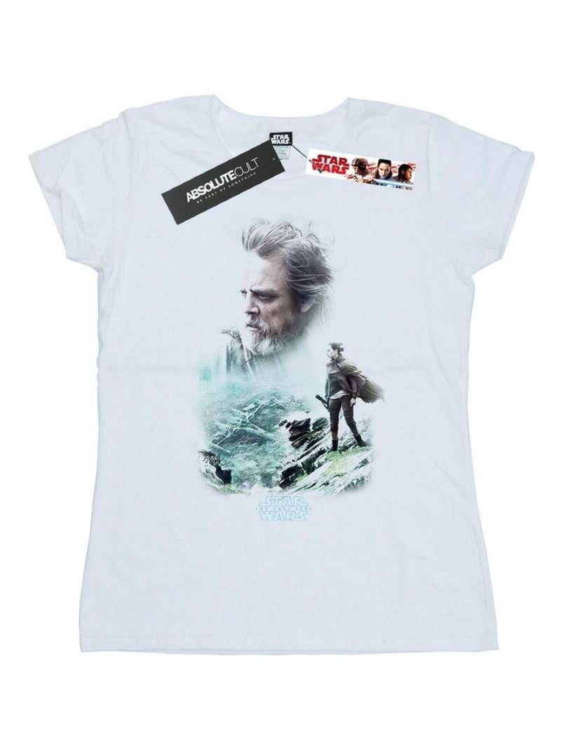 Star Wars - T-shirt THE LAST JEDI Blanc - Kiabi