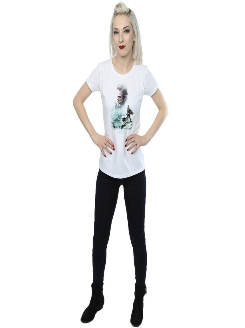 Star Wars - T-shirt THE LAST JEDI Blanc - Kiabi