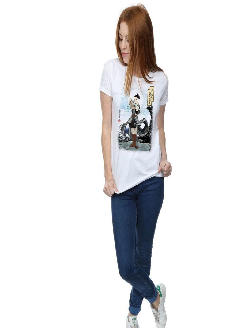 Star Wars - T-shirt THE LAST JEDI Blanc - Kiabi